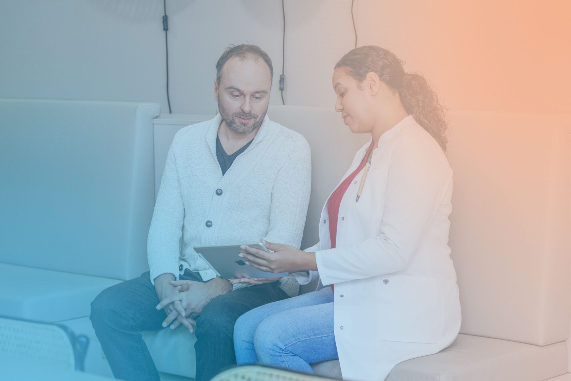 Female Nurse + Younger Patient