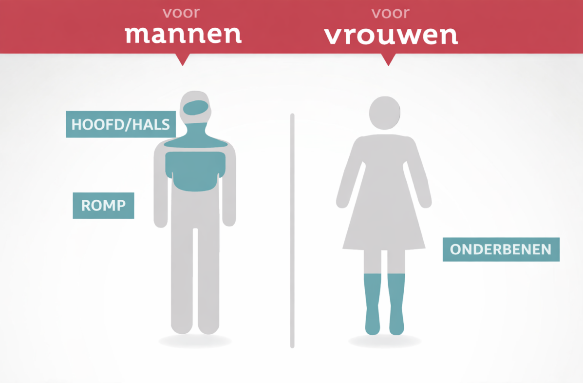 Melanoom Vergelijking Man Vrouw Nederlandstalig